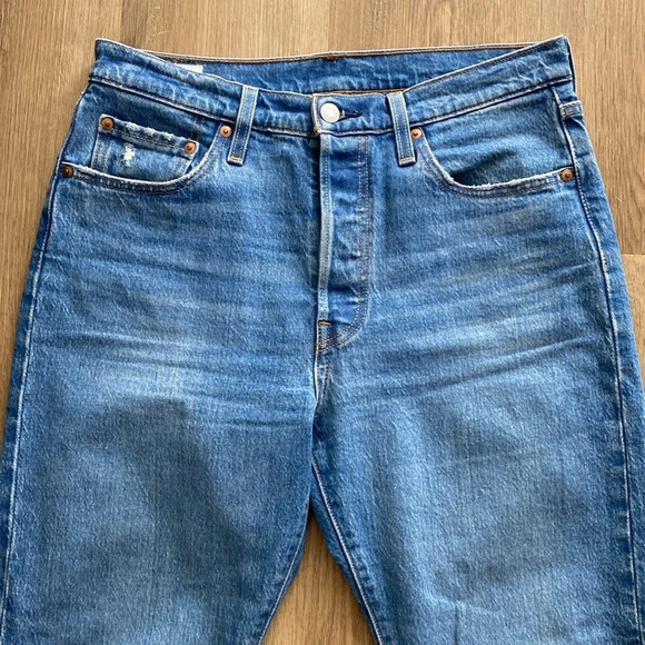 Levi’s Women’s Premium 501 Skinny Jeans Large E W29 L28 - Picture 8 of 16
